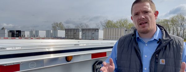 Beam Ratings on a Flatbed Semi-Trailer.