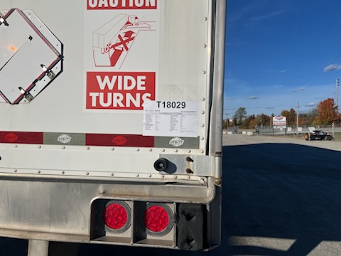 2017 53′ x 102″ Utility – Reefer — T18029