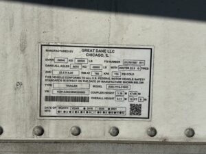 2021 53′ x 102″ Great Dane – Reefer — T17861