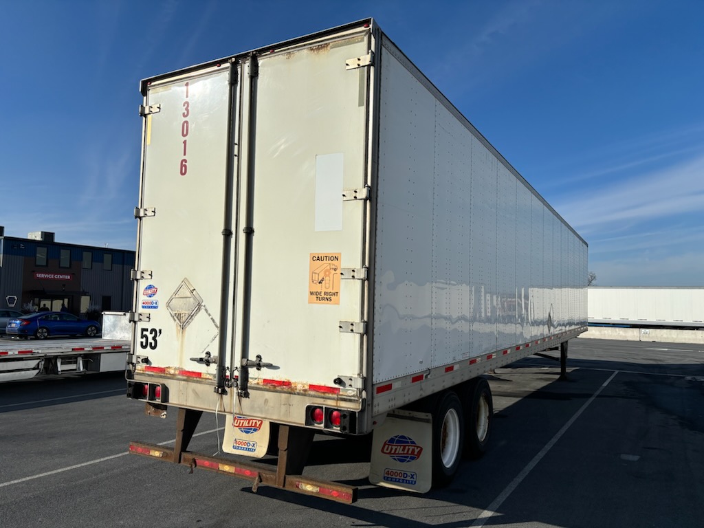 2013 53′ x 102″ Utility – Dry Van — T18291